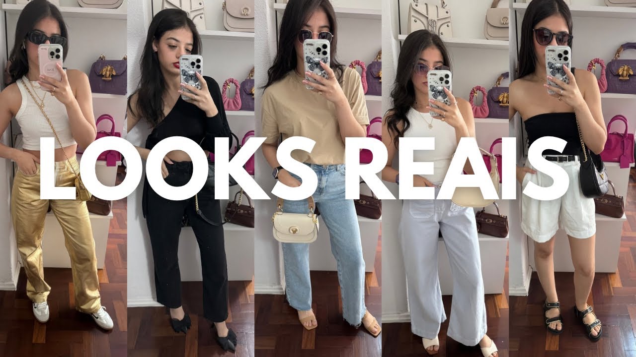 UMA SEMANA DE LOOKS REAIS