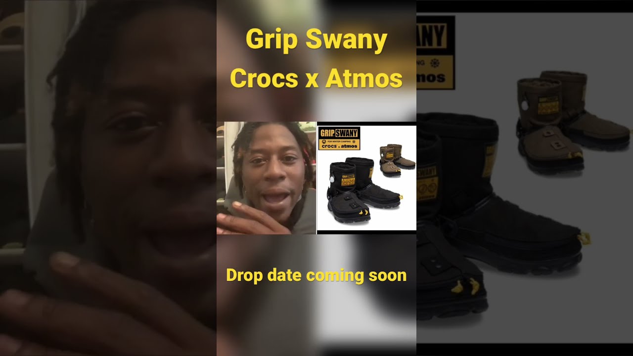 Grip Swany Crocs X Atoms coming with some 🔥