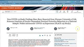 Full Citations and Databases Update