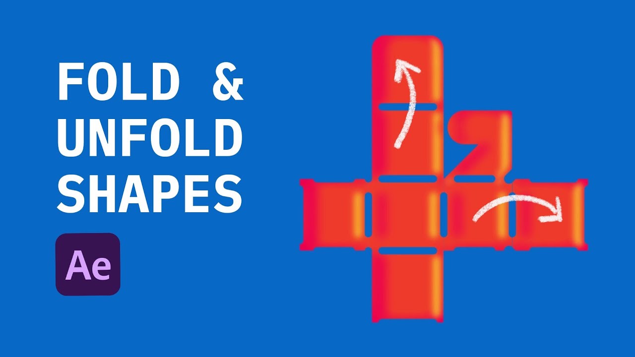 Folding and Unfolding shapes in After Effects YouTube