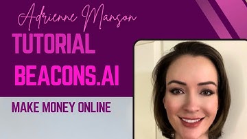 Make Money Online - Best Link In Bio Tool- Beacons.ai Tutorial