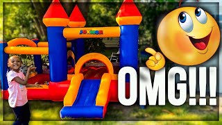 MY MOM SURPRISED ME WITH A BRAND NEW BOUNCE HOUSE | PRINCESS YASI | 2020