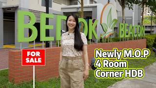 High Floor Corner 4-Room HDB at Bedok Beacon | Next to Bedok MRT & Bedok Mall!