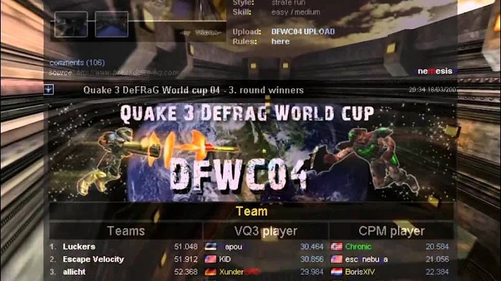 Defrag World Cup 2004