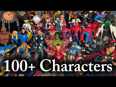 $10,000 Action Figure Collection Tour | Mafex, SHF, Revoltech, Mezco, ML, Hot Toys, & More! [2025]