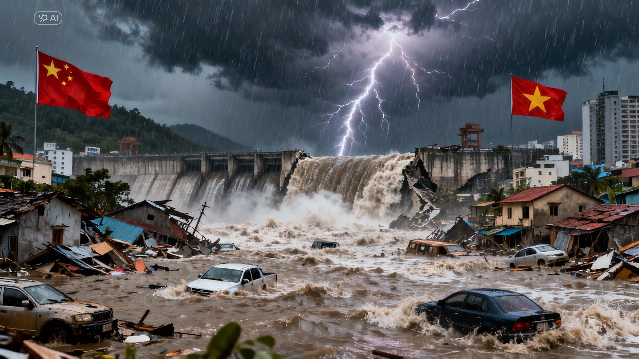 Typhoon Matmo 2025 FLOODS China & Vietnam, Homes Swept Away!