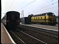 NMBS Dieselloc type 62 met M2's Oudenaarde jaar 2001