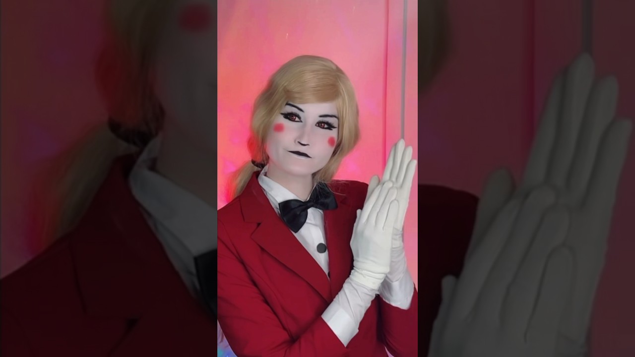 Hi, my name is Charlie and Welcome to my Hazbin Hotel 👋 #cosplay