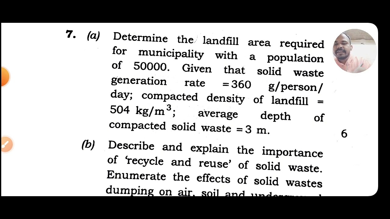 Environmental Engineering 2 | 2022 Paper Solution Part 01 | Important topics | B-tech 6th Semester