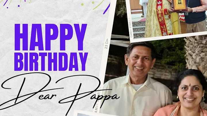Papa's Birthday Video | Acoustic Sun - Thousand Wo...