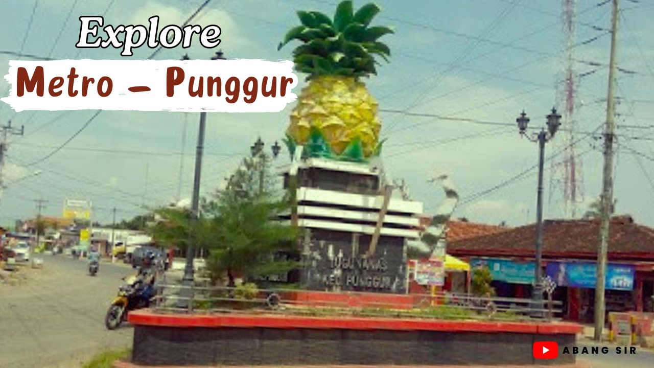 Perjalanan dari Kota Metro ke Punggur, Lampung Tengah