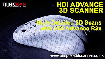 HDI Advance cutting-edge 3D scanner. Awesome 3D scanning quality