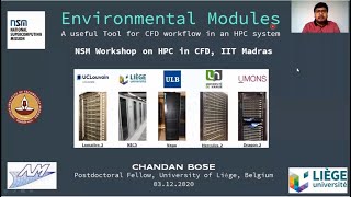 Getting Started with the CFD Work-Flow in HPC Systems with the Help of Environmental Modules