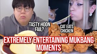 FUNNY mukbang moments that keep me entertained