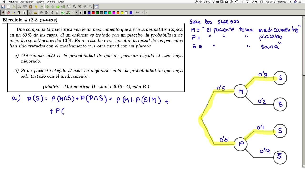 Probabilidad Condicionada Ejercicios Resueltos Matematicas