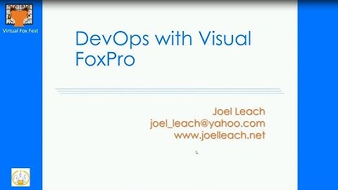 DevOps with Visual FoxPro