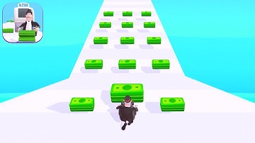 ATM RUSH game MAX LEVEL 👸🌈🤑 Gameplay All Levels Walkthrough iOS, Android New Game Update Levels Pro