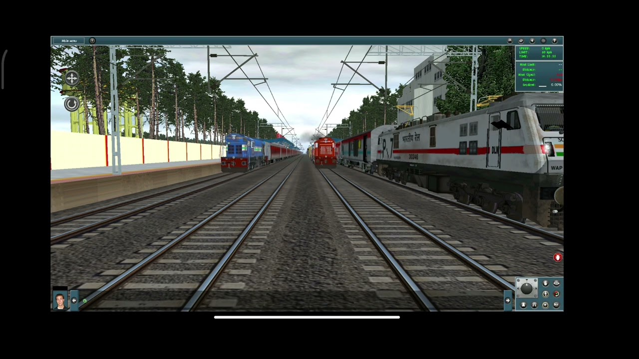 overtake and railfan mode in trainz simulator 