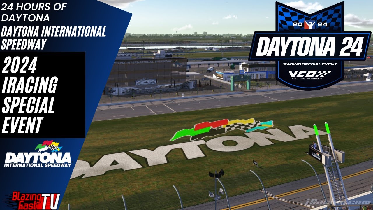 24 Hours of Daytona 2024 iRacing Special Event Part 1 YouTube