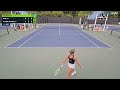Alexa Noel (Miami) vs Carolina Gomez Alonso (Arkansas) - 2023 Women's All-American Championships