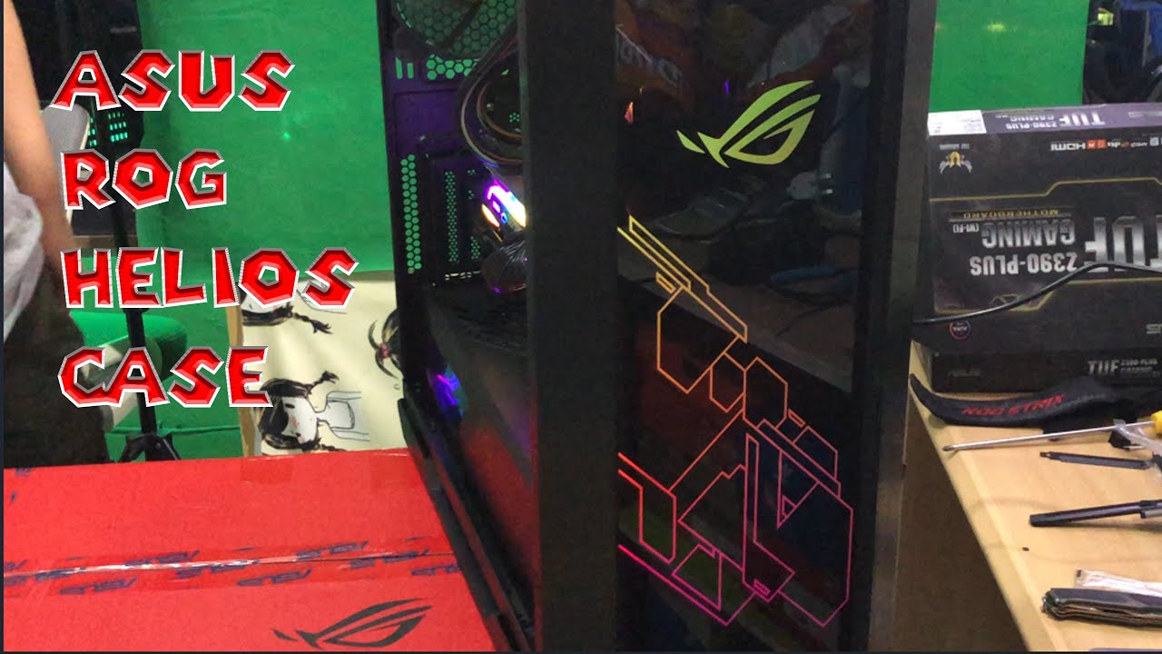 UNBOXING | ASUS ROG Helios Tower Gaming PC Case