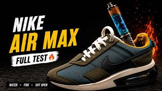 Nike Air Max Pre-Day LX Full Test 🔥 Water, Fire, Tesla, Knife & Cut Open