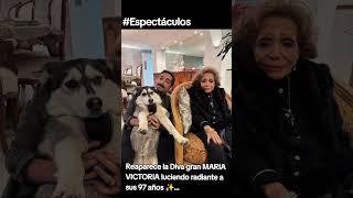 Famous #MariaVictoria reaparece en redes y luce radiante a sus 97 años de edad✨️ #Espectáculos #viralvideo Profile