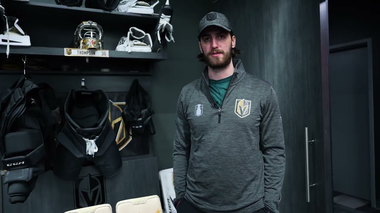 Logan Thompson's Winter Classic Gear