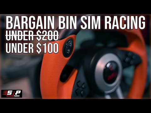 Budget Sim Racing - Wheel/Pedals AND Computer for Under $100!