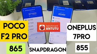 Poco f2 pro vs oneplus 7pro antutu benchmark comparison