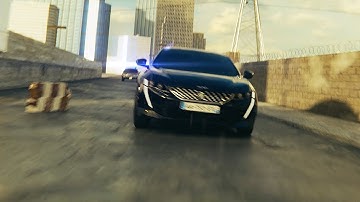 Blender Police Chase / Quick Animation test