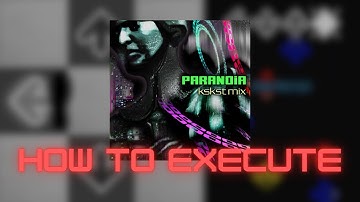 【DDR X3】PARANOiA (kskst mix) DSP Lvl. 13 - How to execute