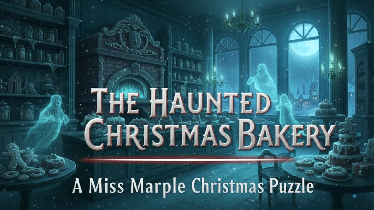 The Haunted Christmas Bakery | A Miss Marple Christmas Puzzle