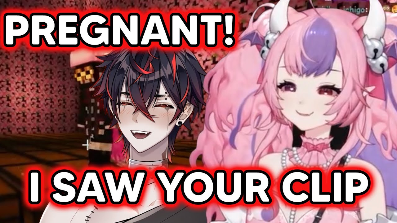 Ironmouse Saw K9Kuro's Pregnant Clip