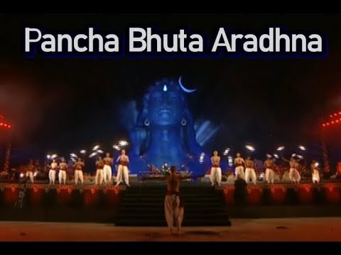 Pancha Bhuta Aradhna In Front Of Adiyogi Sadhguru