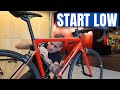 A Simple Approach to Correct Saddle Height (for road cyclists)