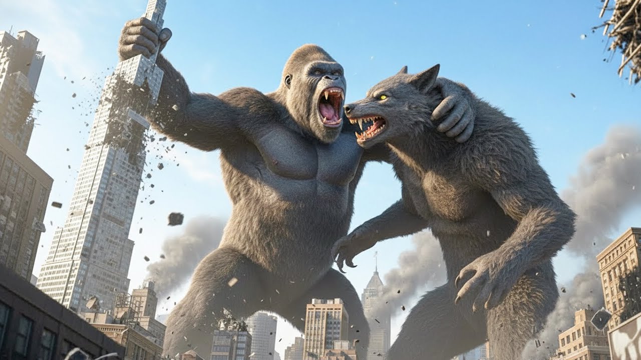 King Kong vs Werewolf: Clash of Titans in San Francisco