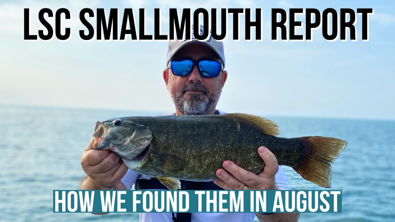 Lake St Clair Smallmouth Bass Fishing Report For August