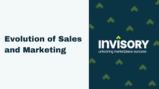 Evolution of Sales and Marketing in B2B Cloud Marketplaces