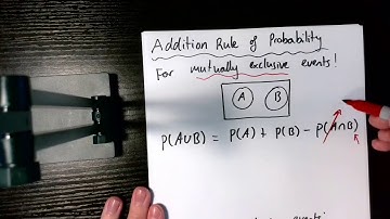 Addition Rule: Mutually Exclusive Events (3 of 3)
