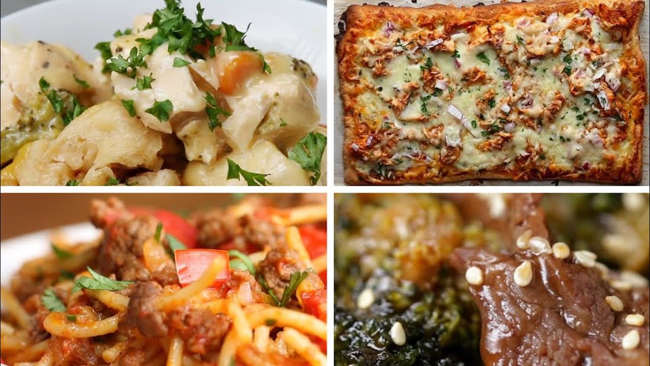 5 Easy Dinners For Busy Parents | Tasty