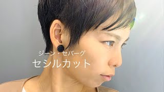 セシルカット切り方 ジーン セバーグ ベリーショート ショートヘア ショートカット Nor Su Youtube