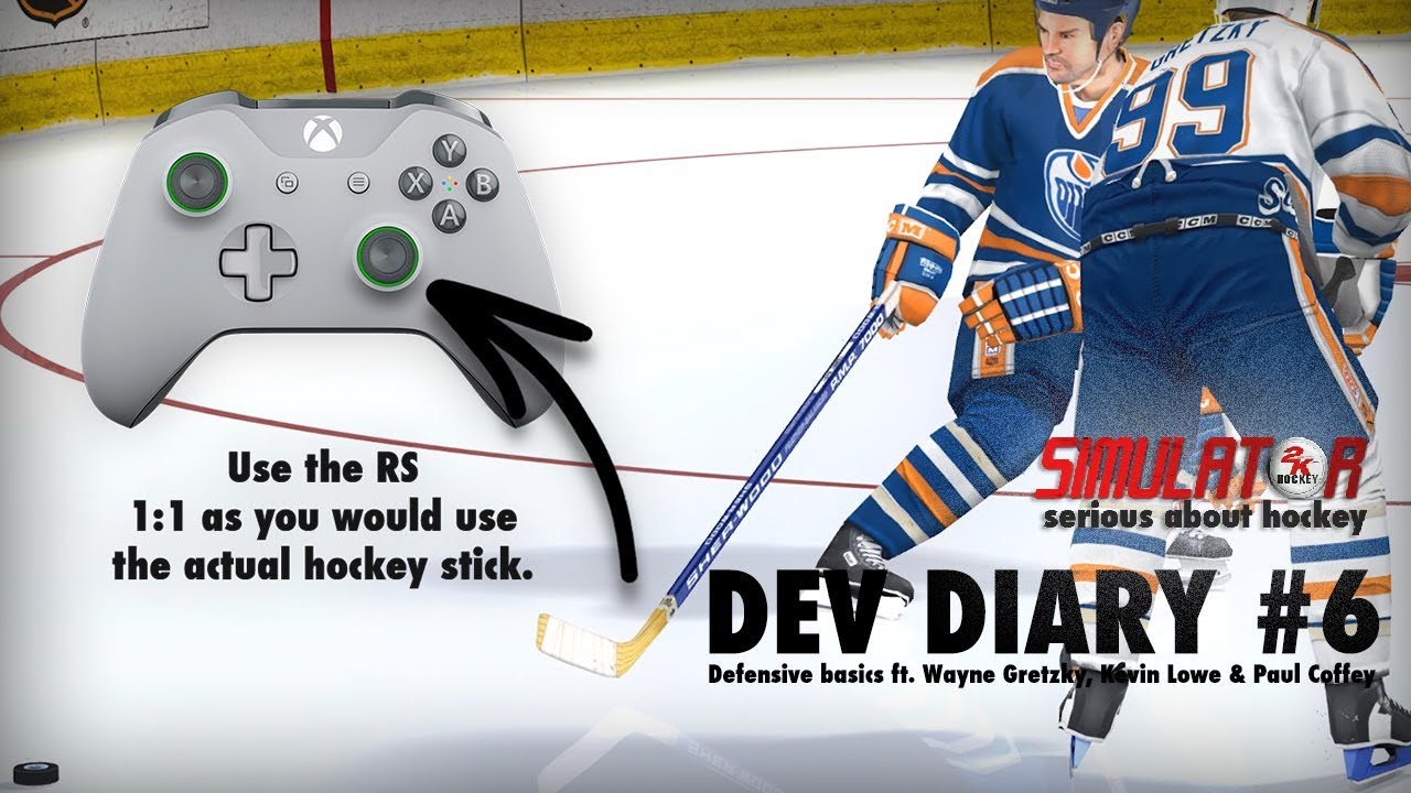 2KHS | Dev Diary #6: Defensive basics feat. Wayne Gretzky, Kevin Lowe & Paul Coffey