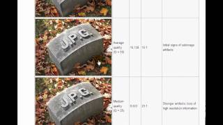 CSC-200: .jpg image compression, quality, file size