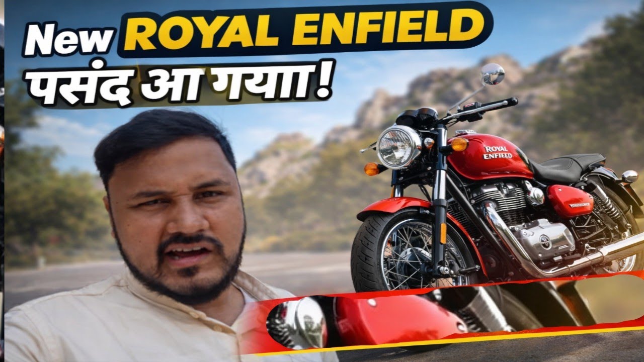 New  Royal enfield pasand agya !! #lucknowvlog ❤