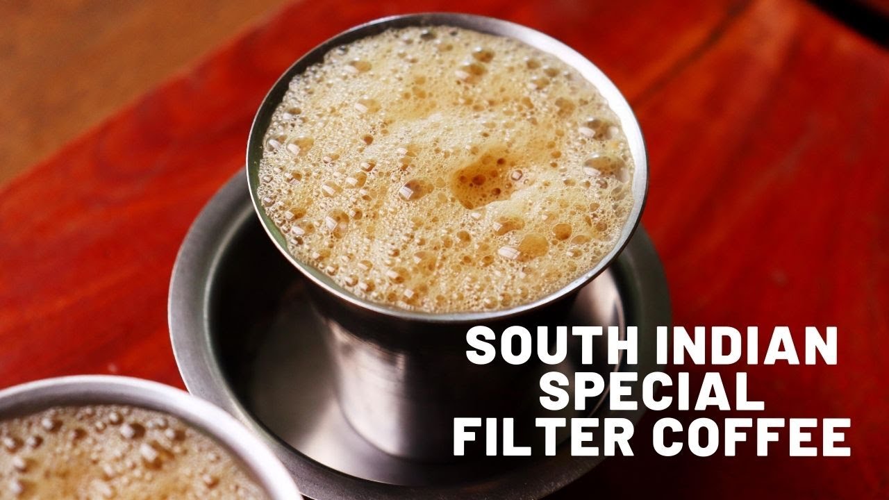 Filter Coffee  How to make Filter Coffee » Dassana's Veg Recipes