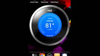 My Nest Thermostat widget screenshot 1