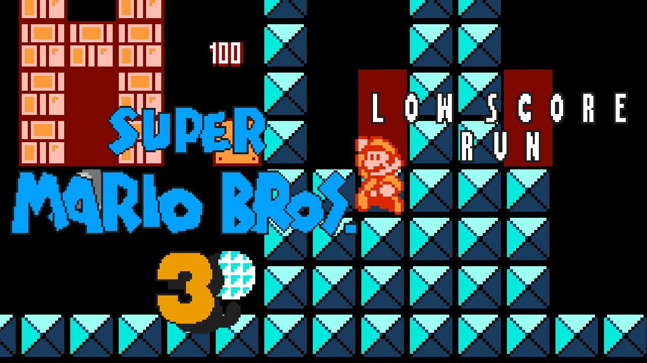 [TAS] Super Mario Bros. 3 - Low Score Run (650 points) - YouTube