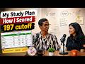 Sarabesh Reveals the Strategy Behind His 197 Cut Off in 12th Public🤩 How He Managed Studies?