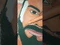 Virat Kohli drawing hashtag